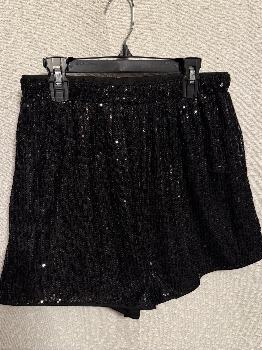 Amazon Black Sequin Shorts